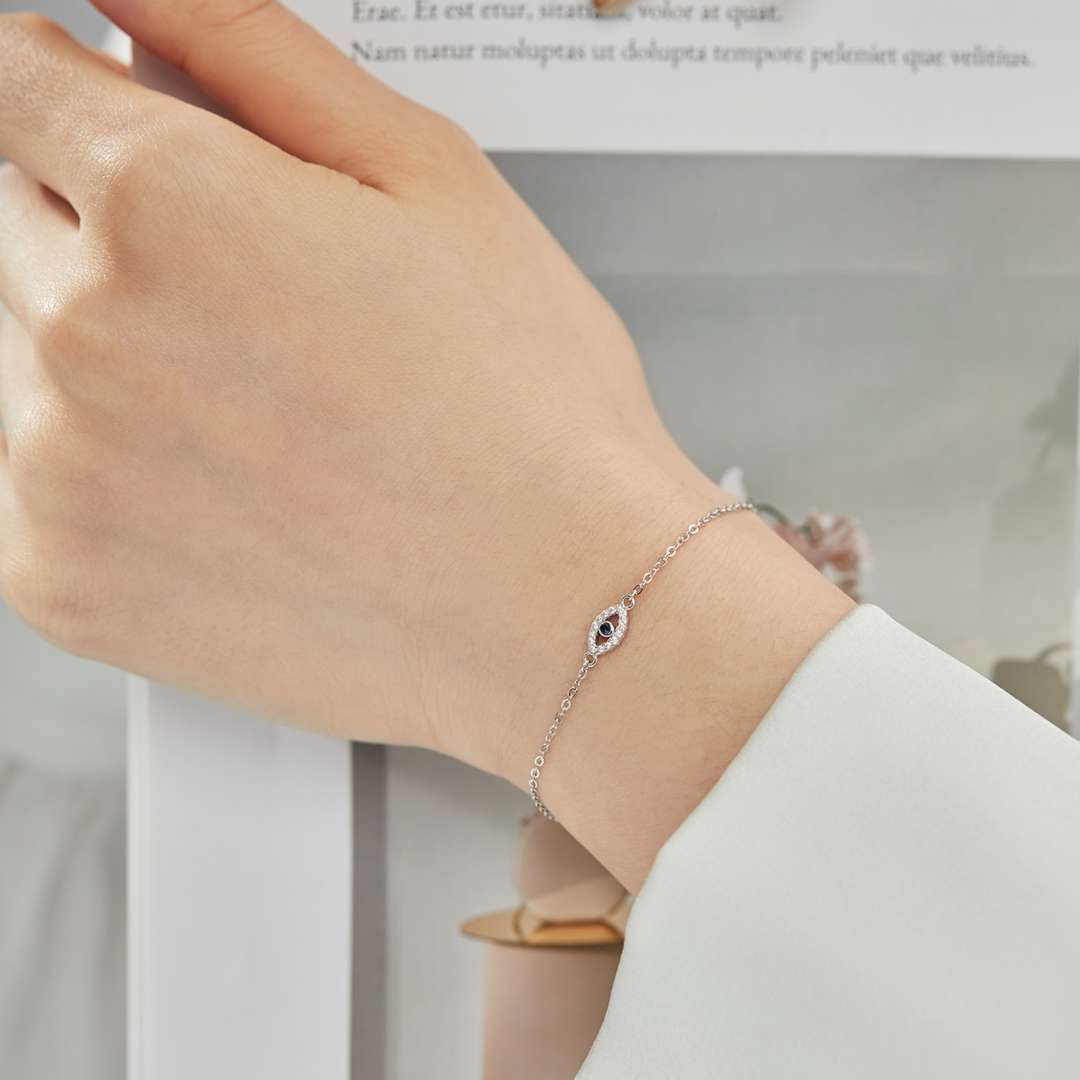 [Lumi Jewellery]Evil Eye Shape Necklace