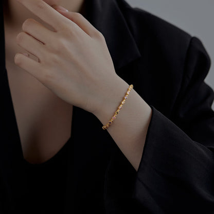 [Lumi Jewellery]Sparkling Exquisite Round Cut Party Bracelet