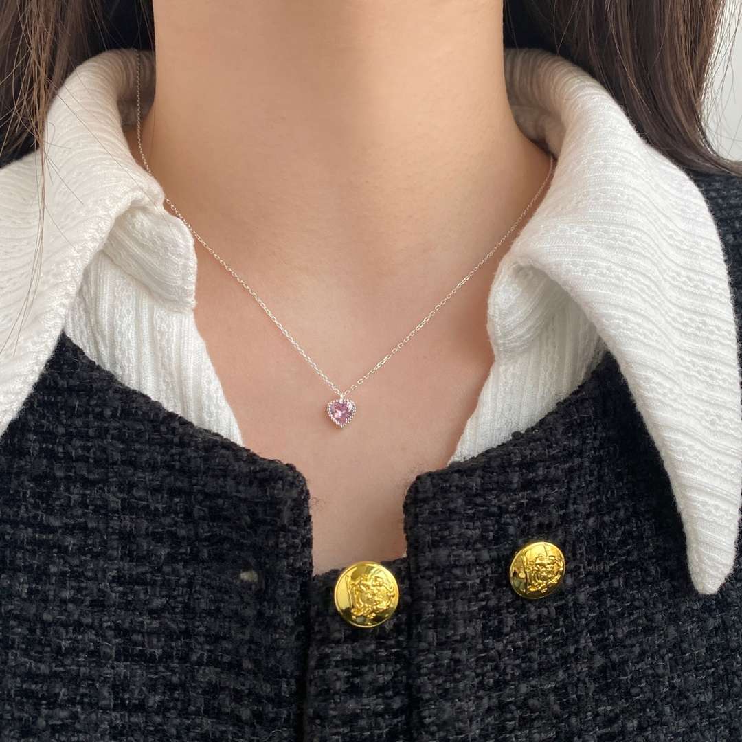 [Lumi Jewellery]Ornate Heart Shape Necklace