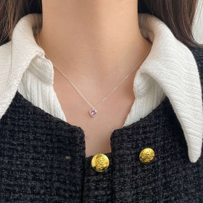 [Lumi Jewellery]Ornate Heart Shape Necklace