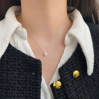 [Lumi Jewellery]Ornate Heart Shape Necklace
