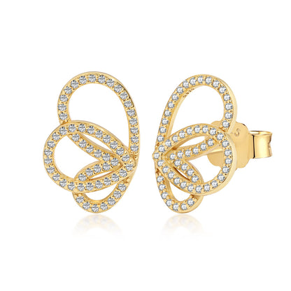 [Lumi Jewellery]Exquisite Butterfly Shape Earrings