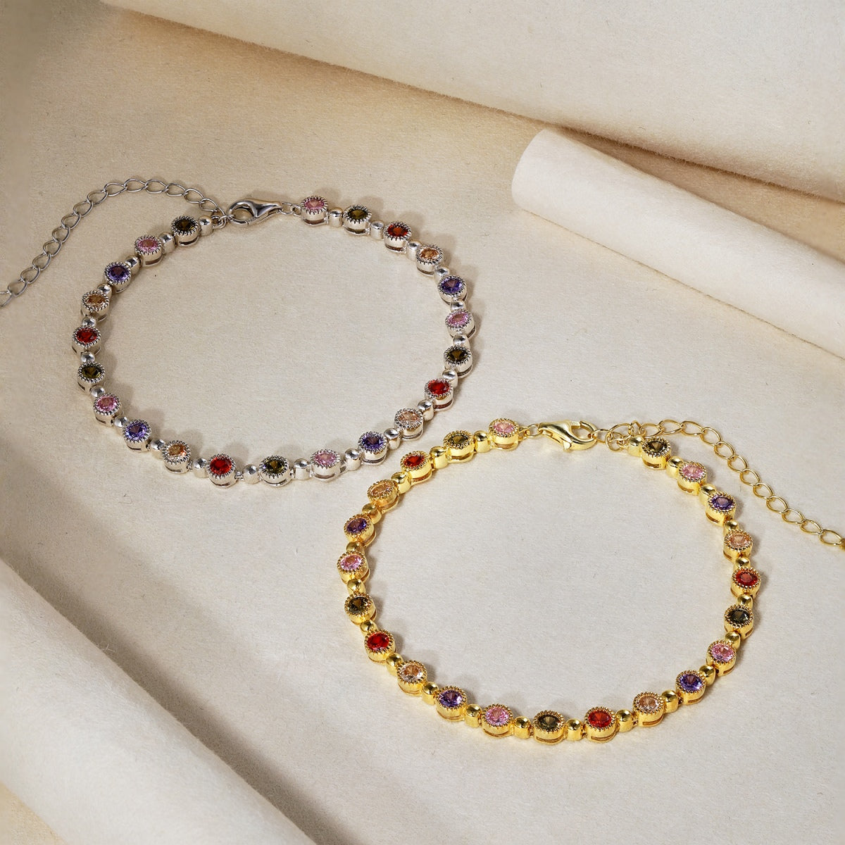 [Lumi Jewellery]Sparkling Exquisite Round Cut Party Bracelet