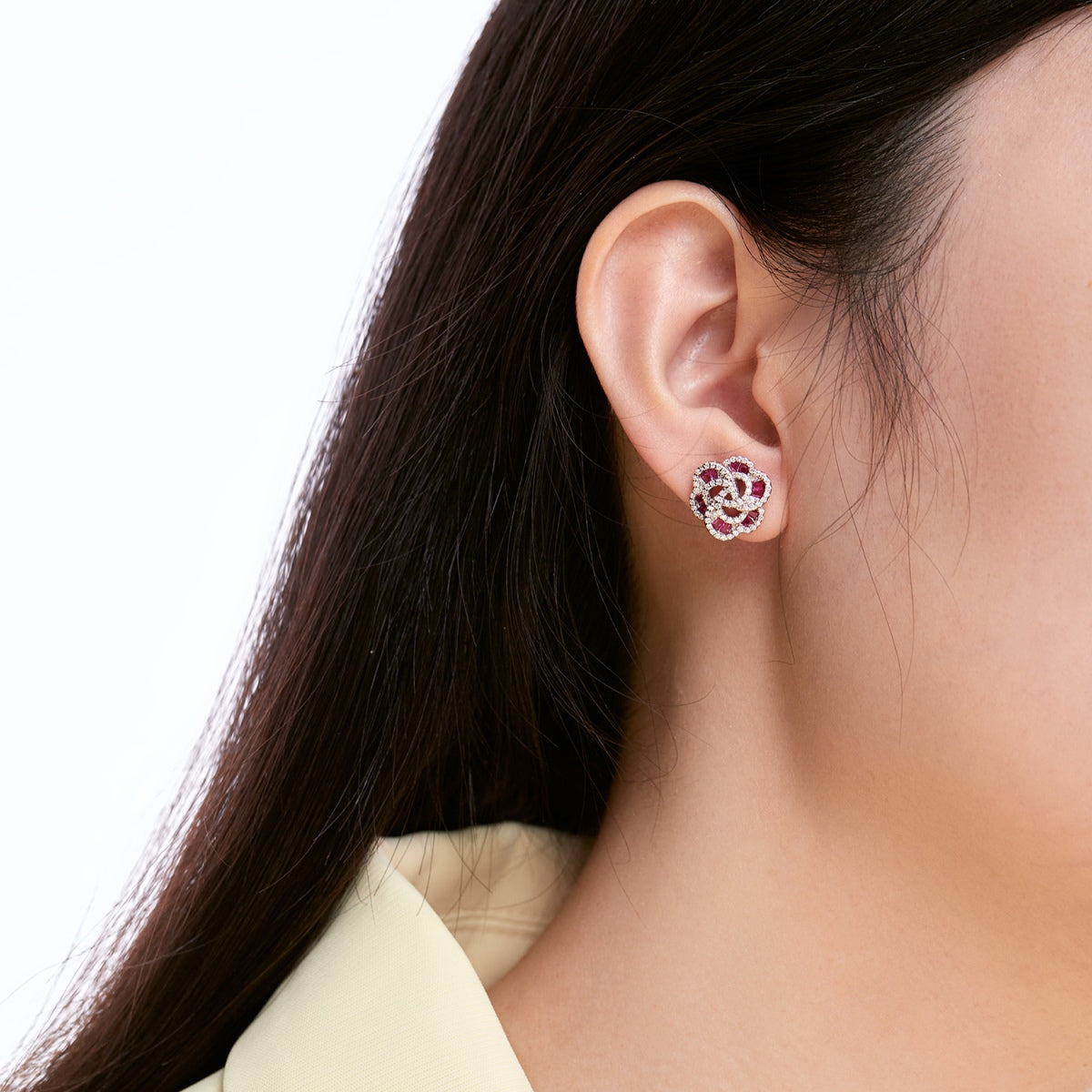 [Lumi Jewellery]Exquisite Flower Shape Daily Earrings