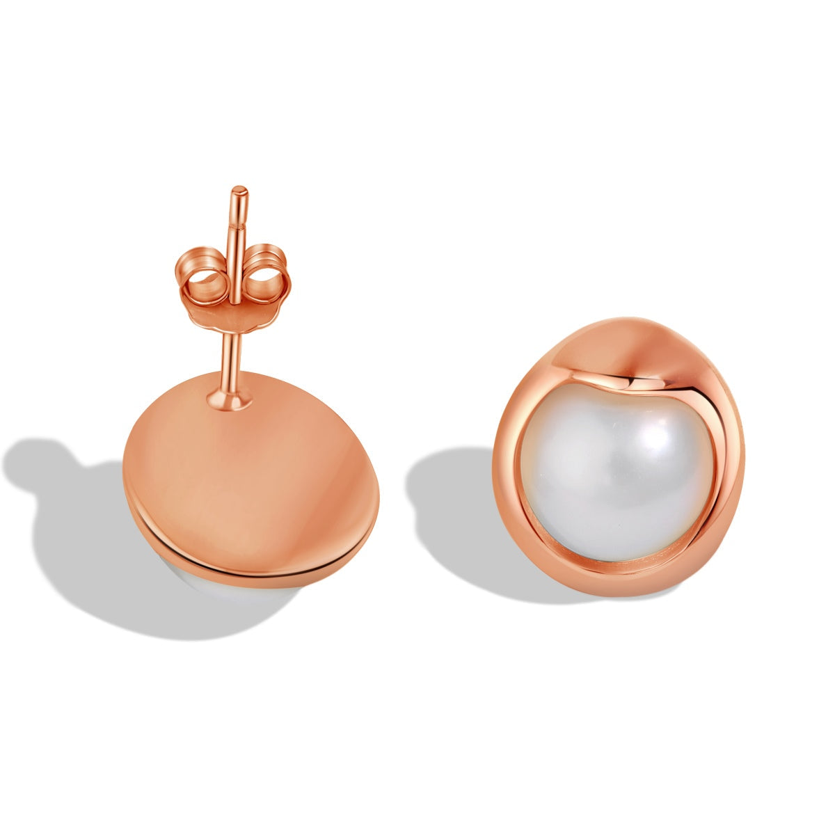 [Lumi Jewellery]Dainty Bread Pearl Earrings