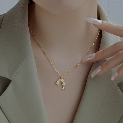 [Lumi Jewellery]Unique Rainbow Star Necklace