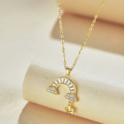 [Lumi Jewellery]Unique Rainbow Star Necklace