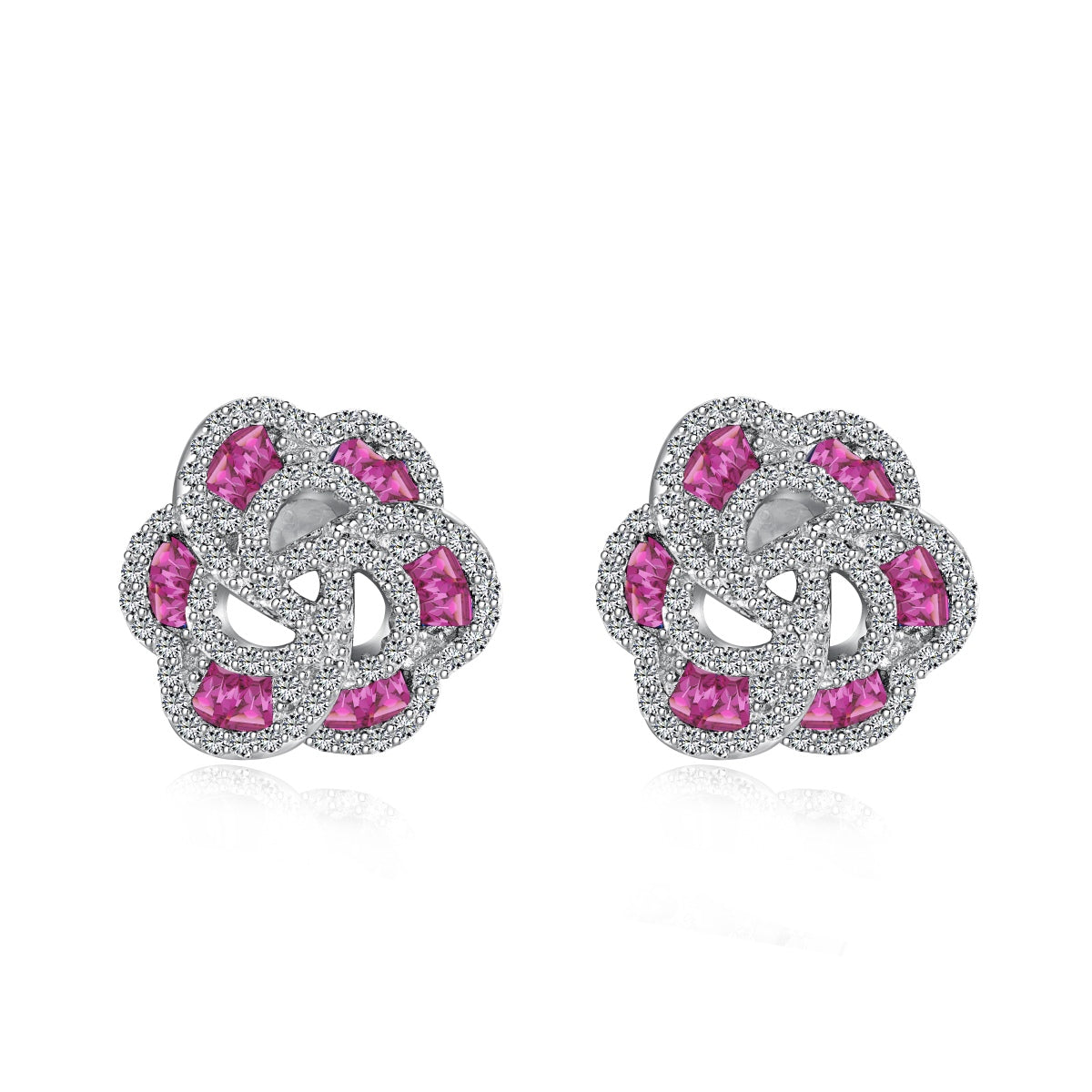 [Lumi Jewellery]Exquisite Flower Shape Daily Earrings