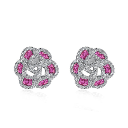 [Lumi Jewellery]Exquisite Flower Shape Daily Earrings