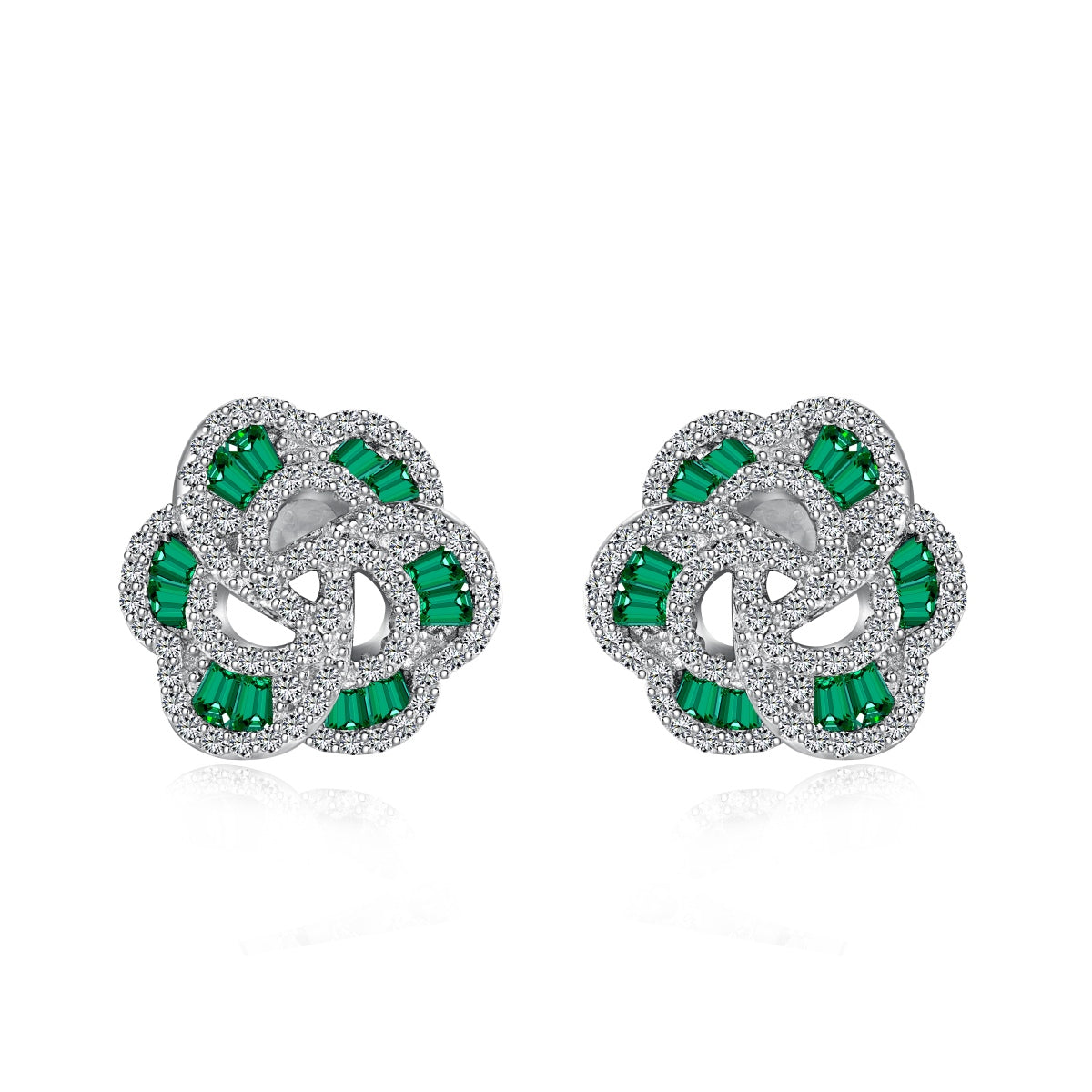 [Lumi Jewellery]Exquisite Flower Shape Daily Earrings