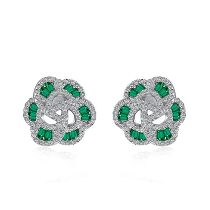 [Lumi Jewellery]Exquisite Flower Shape Daily Earrings