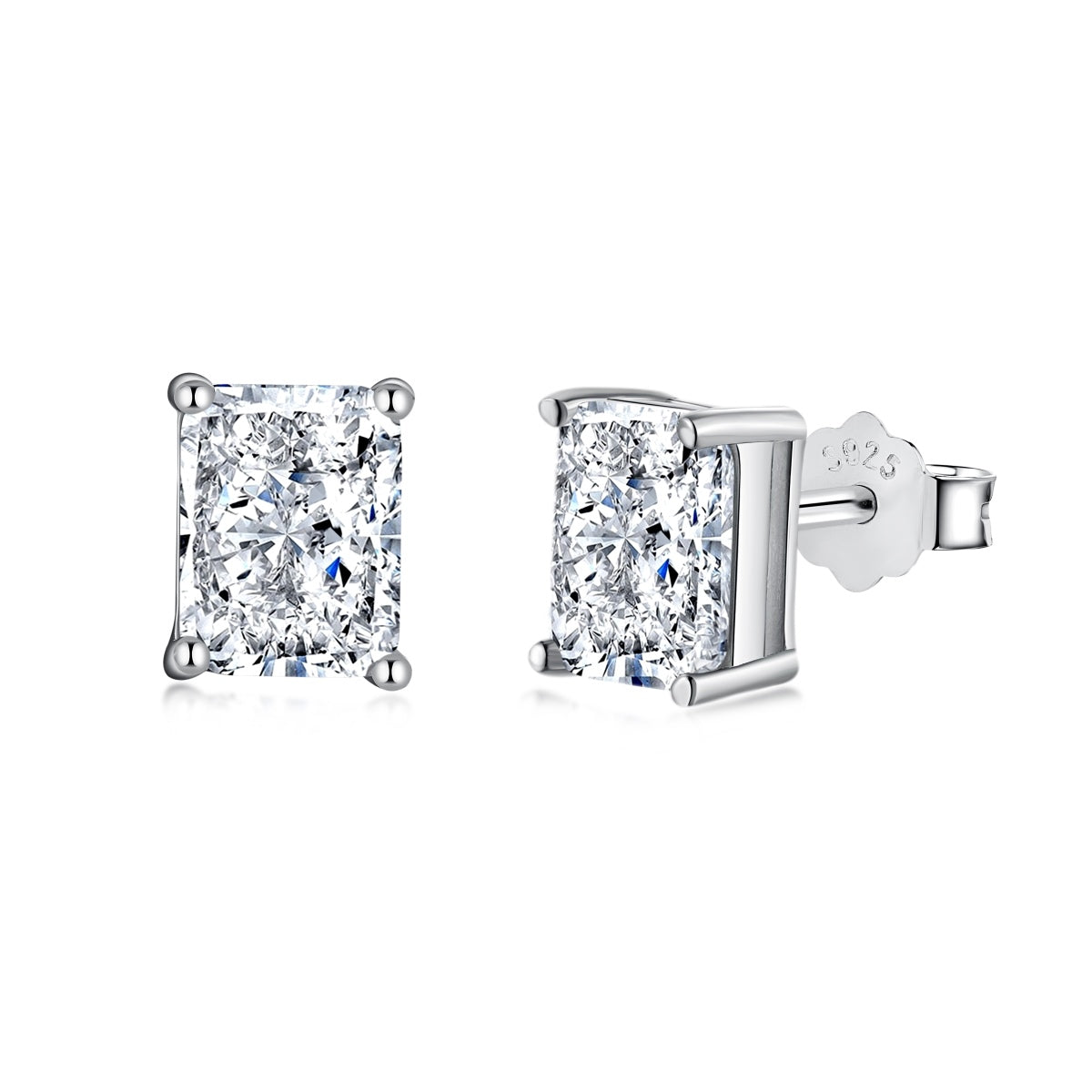 [Lumi Jewellery]Radiant Luxurious Princess Cut Daily Earrings