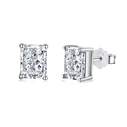 [Lumi Jewellery]Radiant Luxurious Princess Cut Daily Earrings