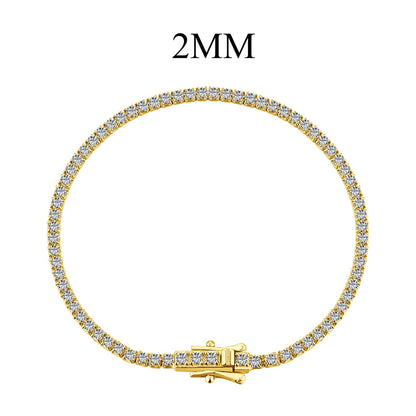[Lumi Jewellery]Radiant Colorful Round Cut Party Bracelet