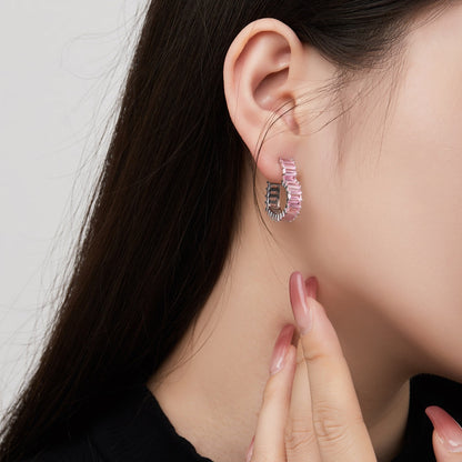 [Lumi Jewellery]Radiant Heart Cutout Earrings