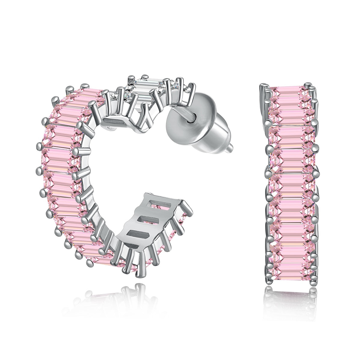 [Lumi Jewellery]Radiant Heart Cutout Earrings