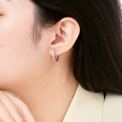 [Lumi Jewellery]Radiant Colorful Round Cut Earrings
