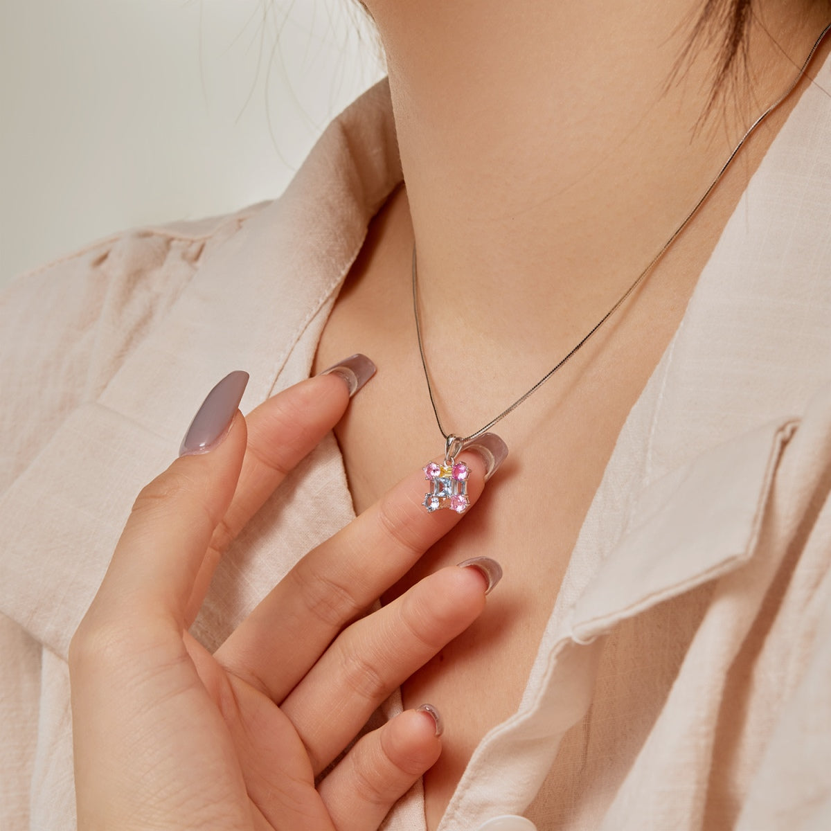 [Lumi Jewellery]Gorgeous Multi Colorful Necklace