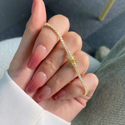 [Lumi Jewellery]Radiant Colorful Round Cut Party Bracelet