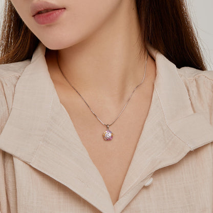 [Lumi Jewellery]Charming Flower Colorful Necklace