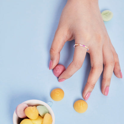 [Lumi Jewellery]Lively In Shades Elegant Radiant Cut Daily Ring