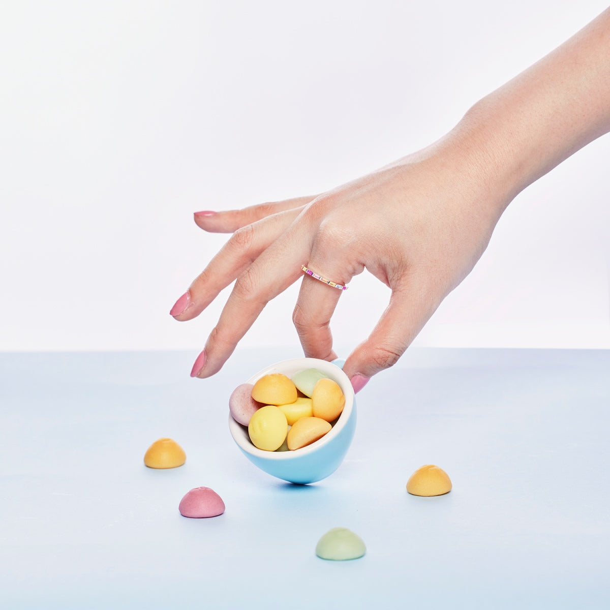 [Lumi Jewellery]Lively In Shades Elegant Radiant Cut Daily Ring