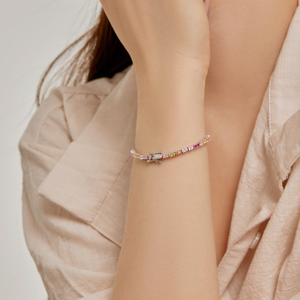 [Lumi Jewellery]Delicate Romantic Heart Shape Lover Bracelet