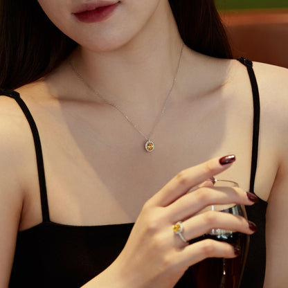 [Lumi Jewellery]Delicate Unique Oval Cut Daily Earrings