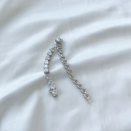 [Lumi Jewellery]0.75 Carat Elegant Romantic Heart Shape Lover Bracelet