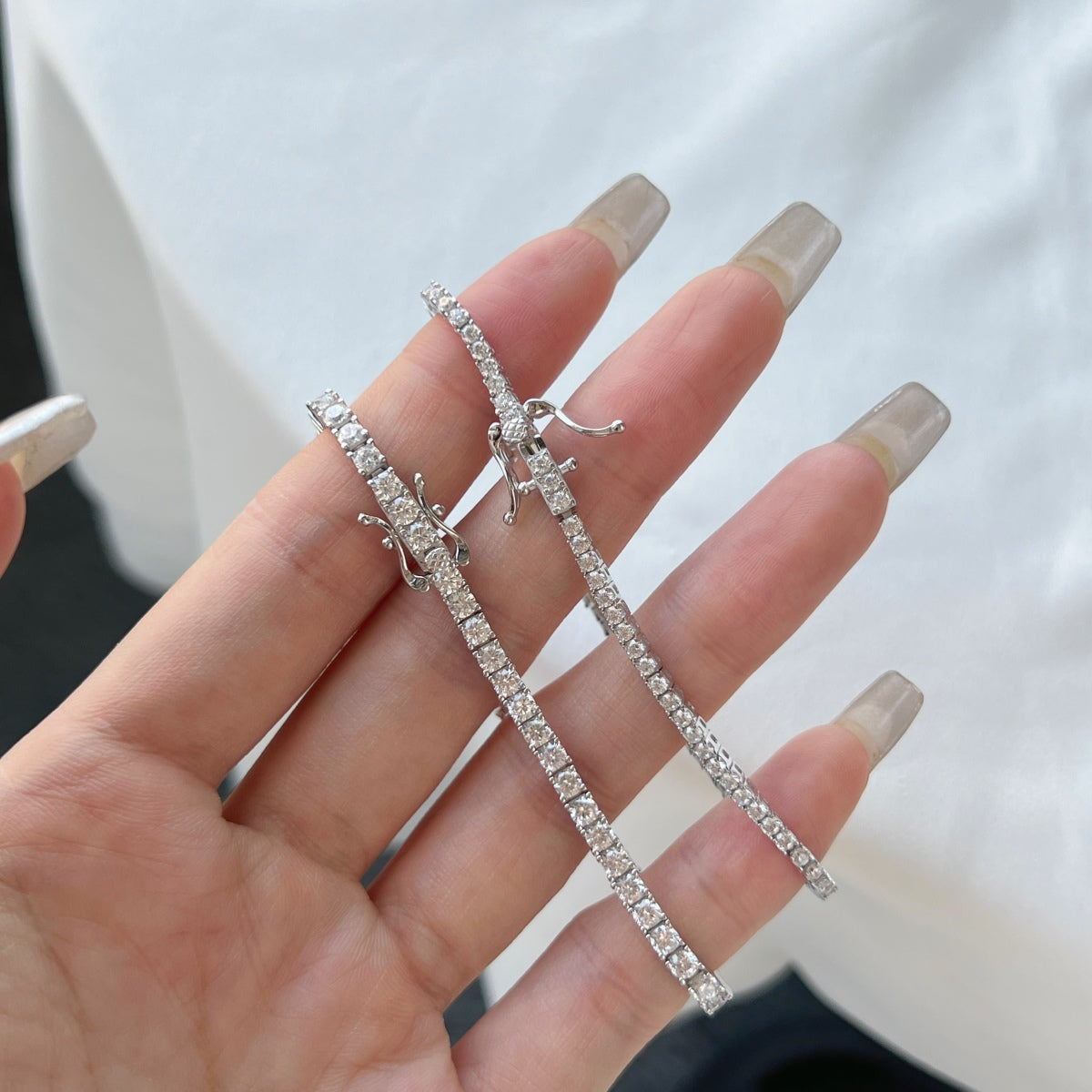 [Lumi Jewellery]Dazzling Exquisite Round Cut Daily Bracelet
