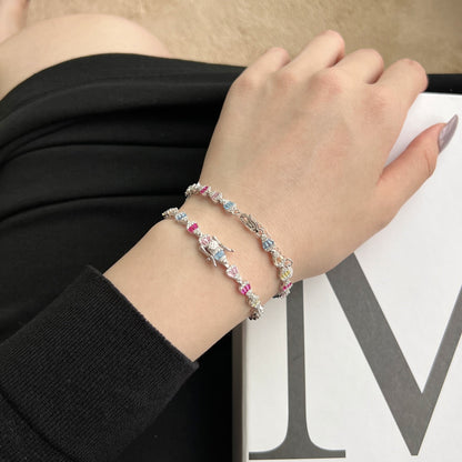 [Lumi Jewellery]Radiant Water Drop Shape Daily Bracelet