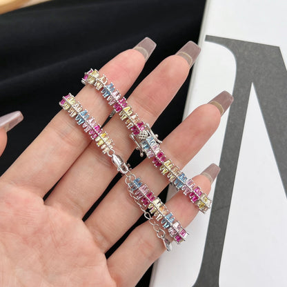 [Lumi Jewellery]Sparkling Exquisite Multi Cut Party Bracelet