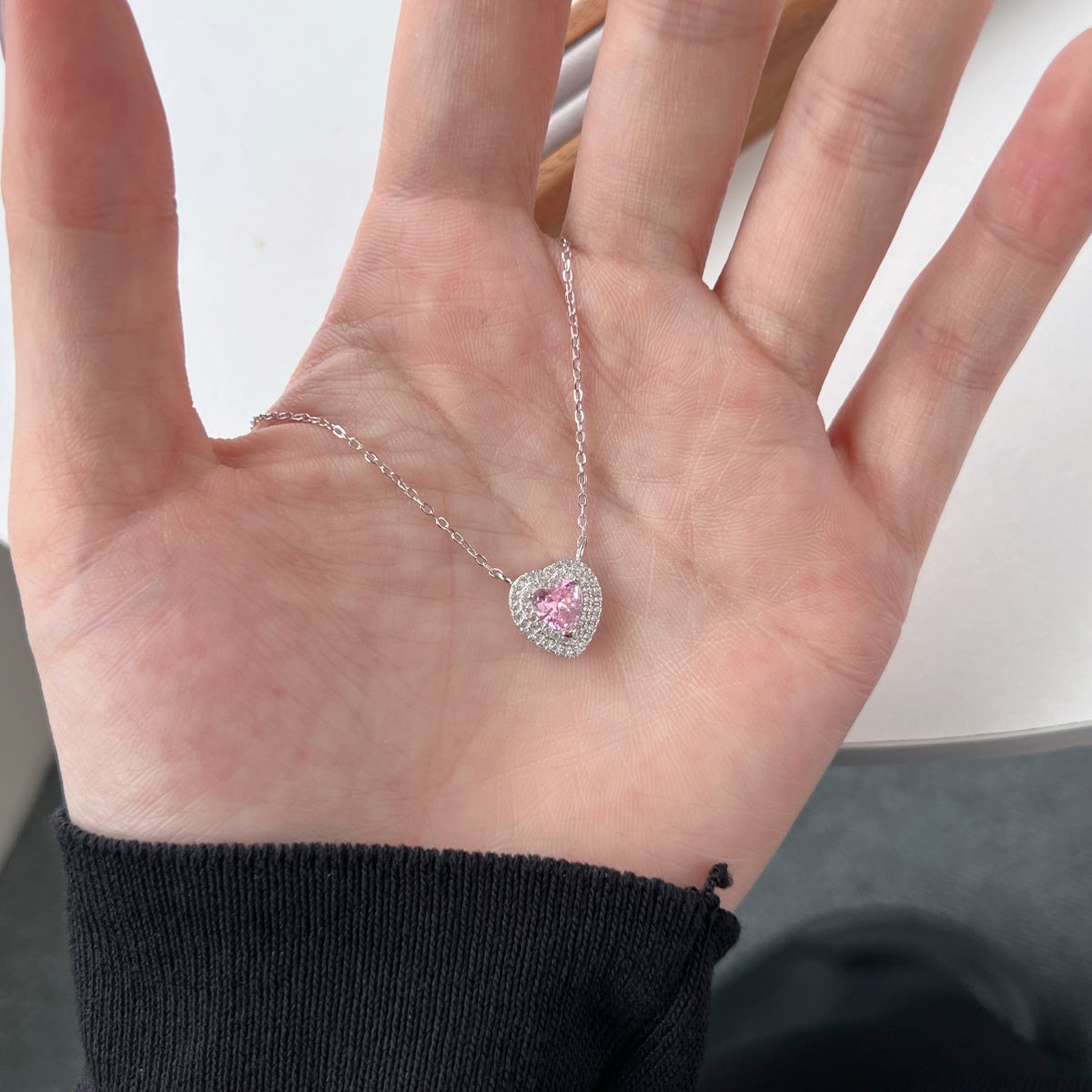 [Lumi Jewellery]Exquisite Heart Shape Necklace