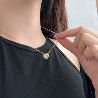 [Lumi Jewellery]Exquisite Heart Shape Necklace