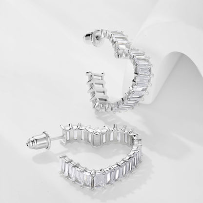 [Lumi Jewellery]Radiant Heart Cutout Earrings