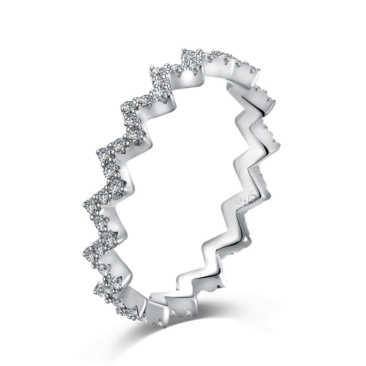[Lumi Jewellery]Delicate Enchanting Wave Shape Daily Ring