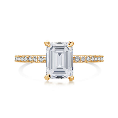 [Lumi Jewellery]2.0 Carat Scintillating Ornate Radiant Cut Party Ring