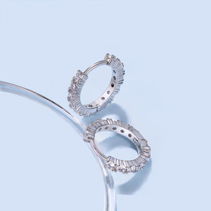 [Lumi Jewellery]Radiant Colorful Round Cut Earrings
