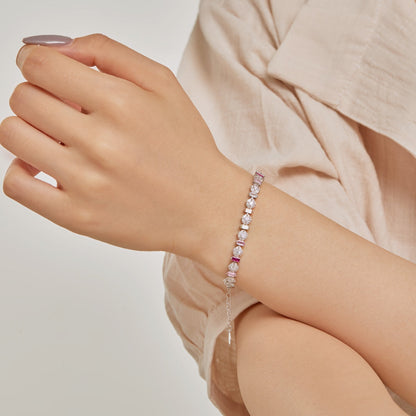 [Lumi Jewellery]Radiant Colorful Round Shape Daily Bracelet