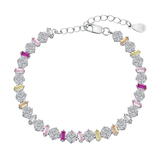 [Lumi Jewellery]Radiant Colorful Round Shape Daily Bracelet