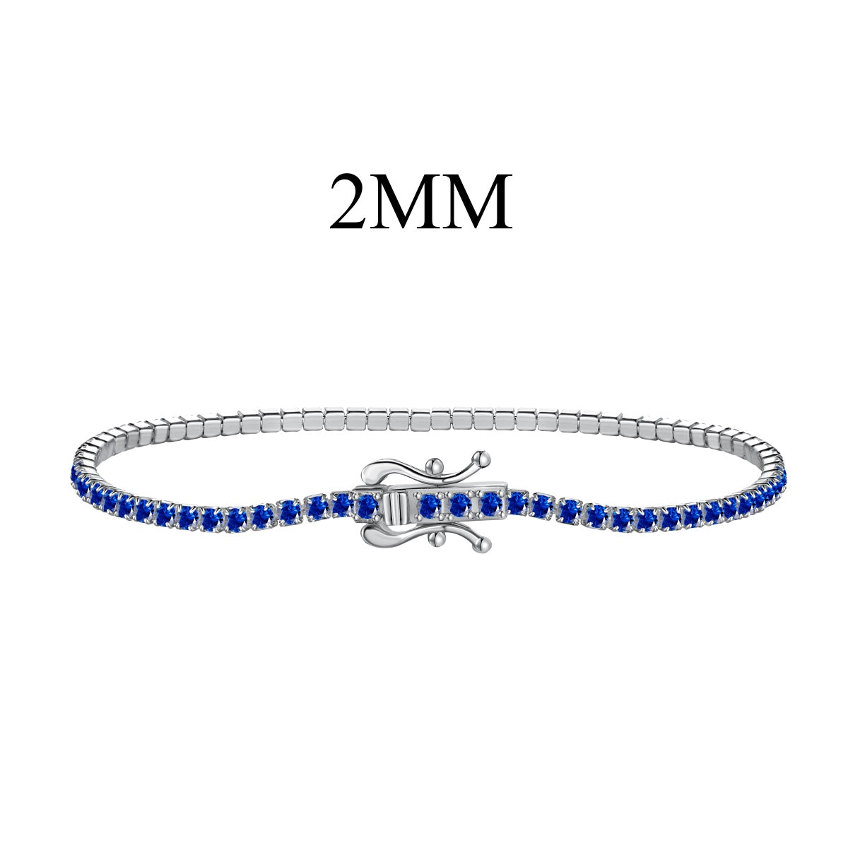[Lumi Jewellery]Radiant Colorful Round Cut Party Bracelet