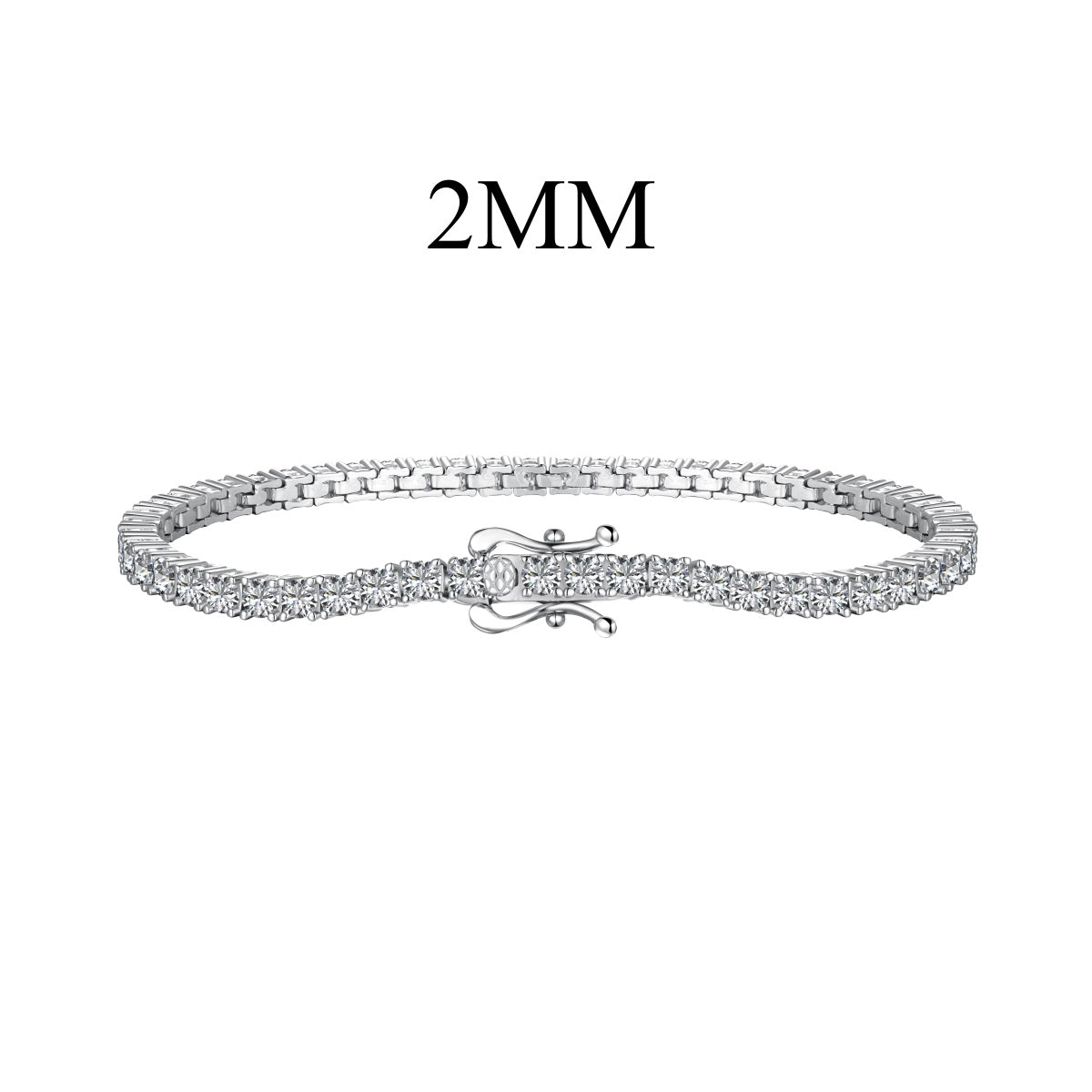 [Lumi Jewellery]Dazzling Exquisite Round Cut Daily Bracelet