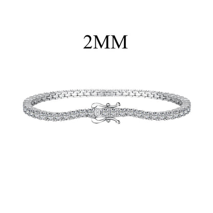 [Lumi Jewellery]Dazzling Exquisite Round Cut Daily Bracelet