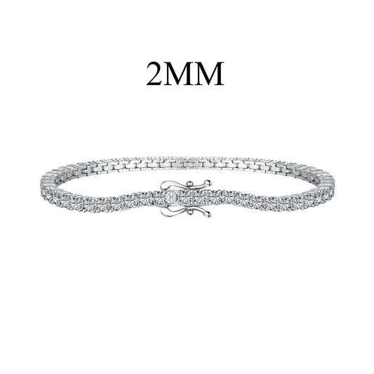 [Lumi Jewellery]Dazzling Exquisite Round Cut Daily Bracelet