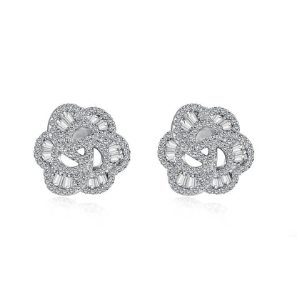 [Lumi Jewellery]Exquisite Flower Shape Daily Earrings