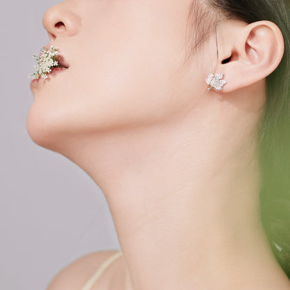 [Lumi Jewellery]Exquisite Maple Leaf Design Earrings
