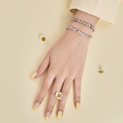 [Lumi Jewellery]Dazzling Radiant Multi Cut Daily Bracelet