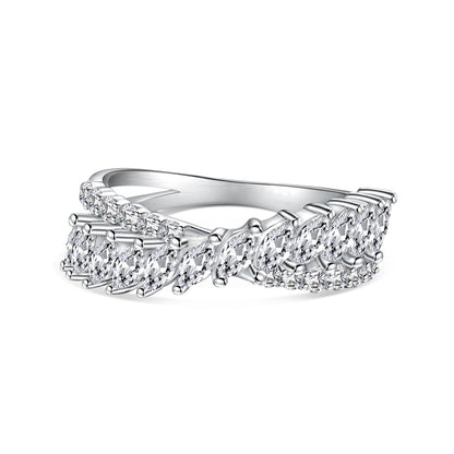 [Lumi Jewellery]Unique Colorful Marquise Cut Daily Ring