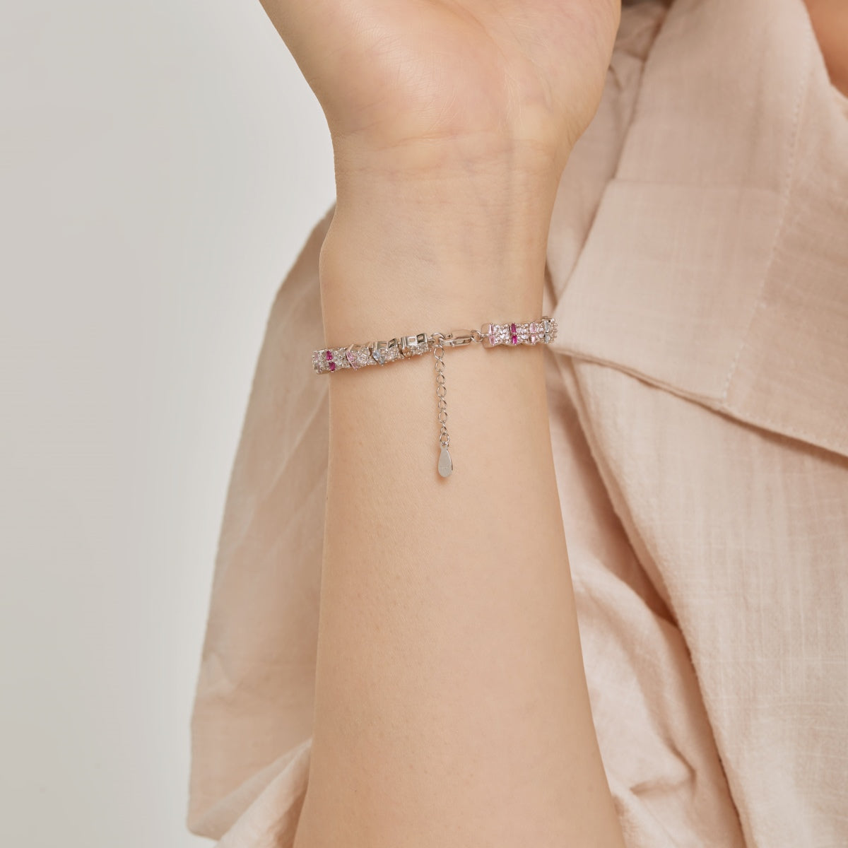[Lumi Jewellery]Unique Colorful Flower Shape Daily Bracelet