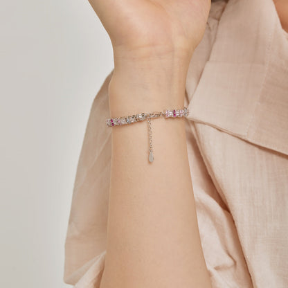 [Lumi Jewellery]Unique Colorful Flower Shape Daily Bracelet